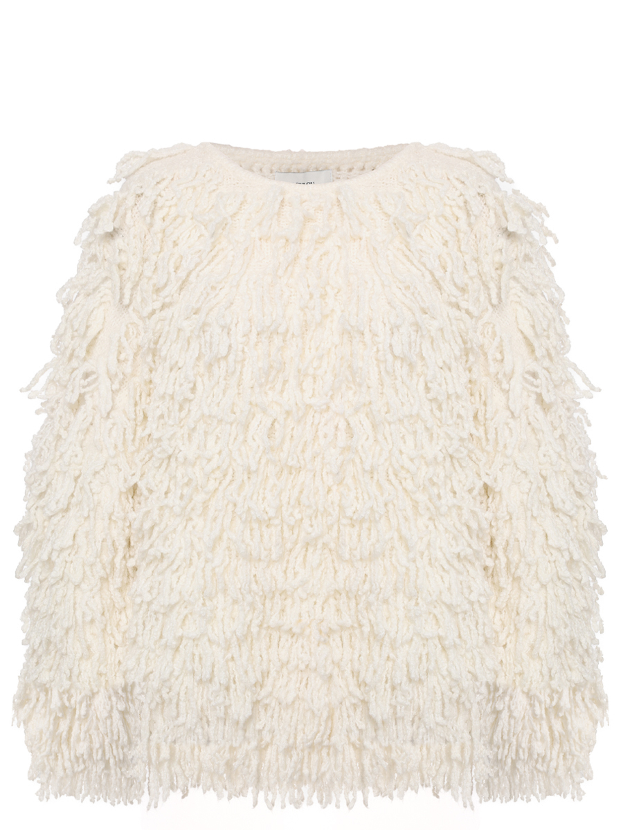 Джемпер шерстяной Gabin LOULOU DE SAISON GABIN Белый 