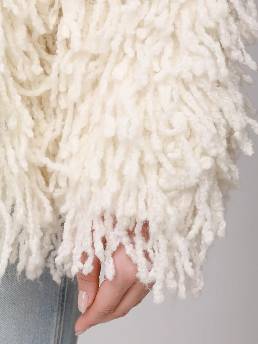 Джемпер шерстяной Gabin LOULOU DE SAISON GABIN Белый  Фото 5