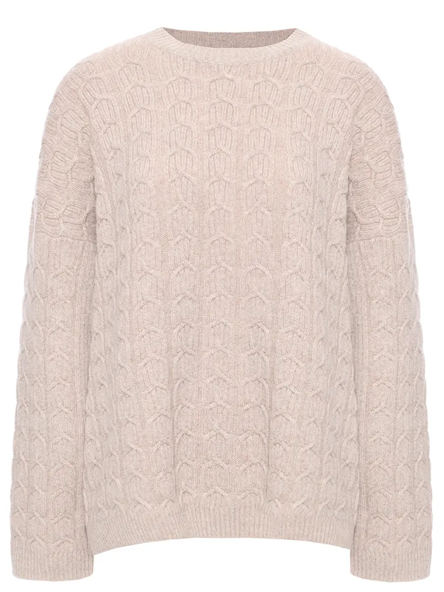 

Джемпер кашемировый, Бежевый, K110138U-6K080NU-N20