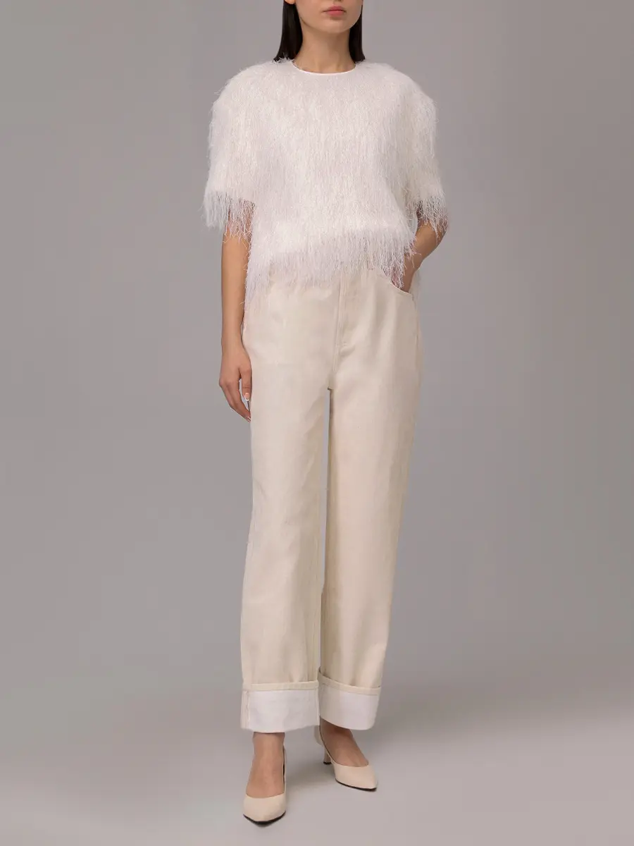 Джемпер Zaro LOULOU DE SAISON ZARO Белый  Фото 2