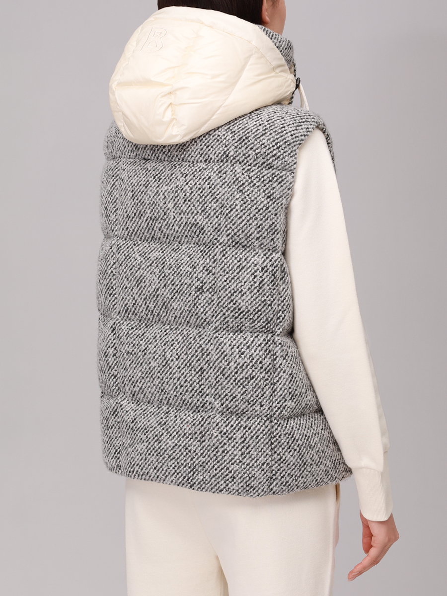 

Жилет стеганый Falka, Серый, FALKA-D1 36929263/013 Молочный