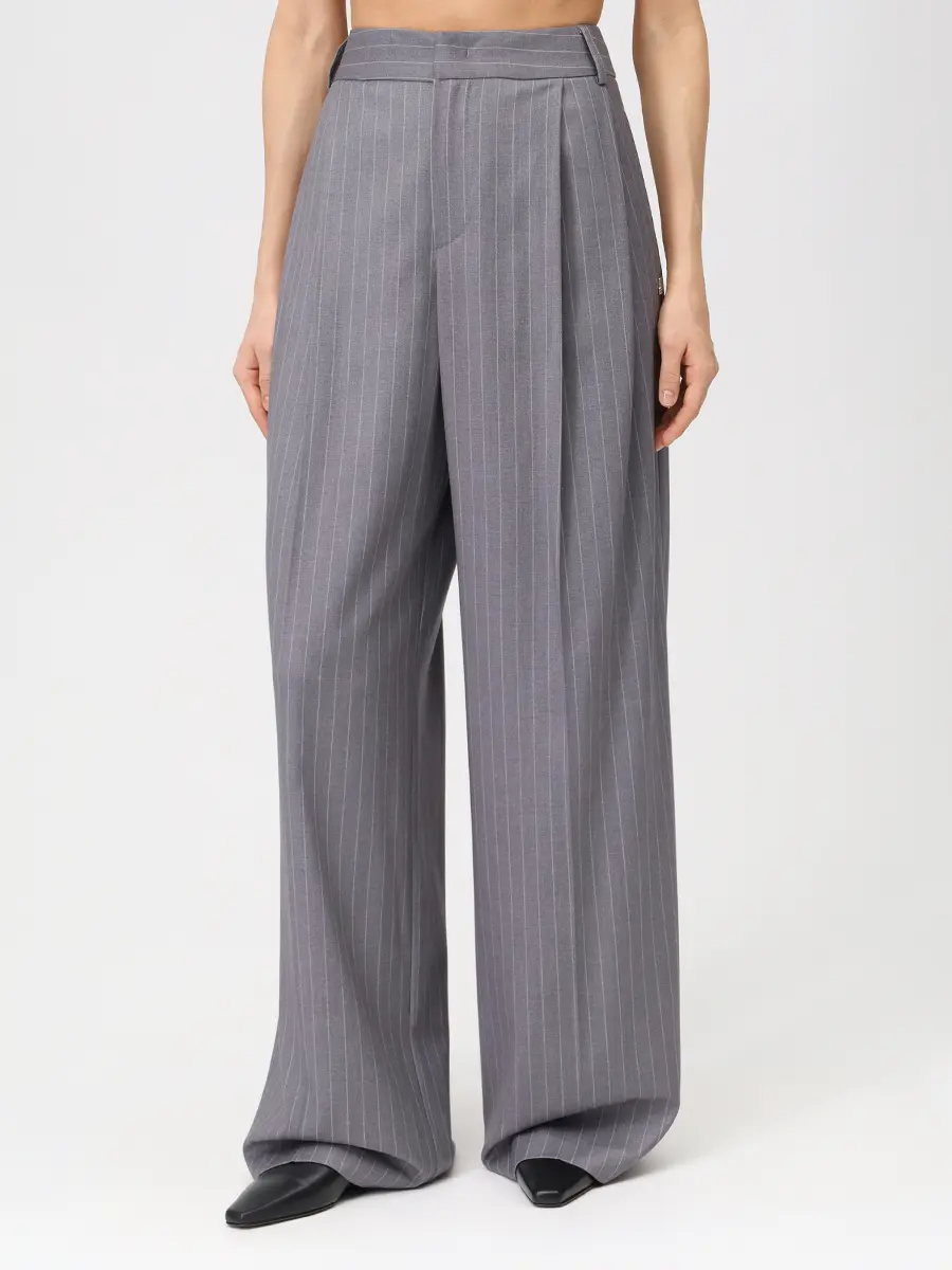 Брюки в полоску HINNOMINATE HMABW02246 Серый  Фото 4