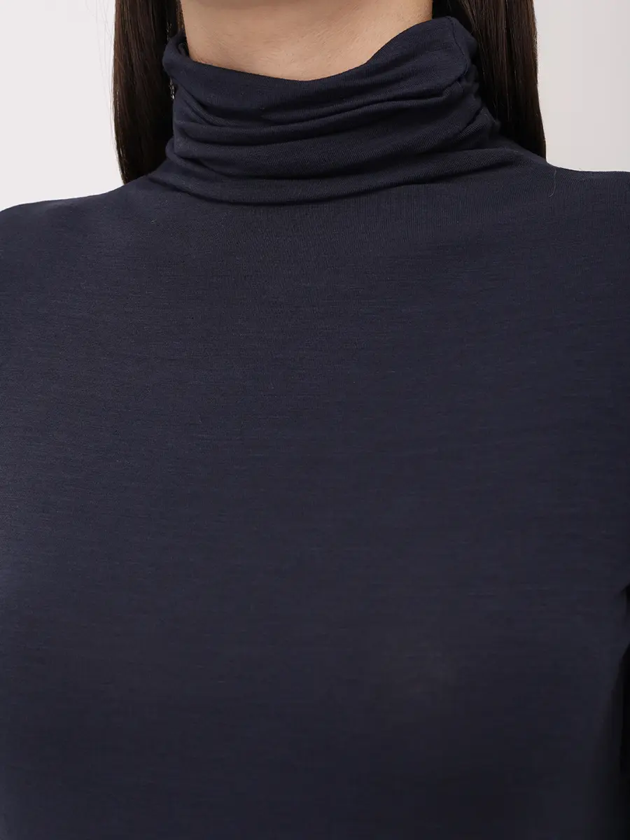 Водолазка из модала ANTONELLI FIRENZE D1784-662B-813  Фото 5