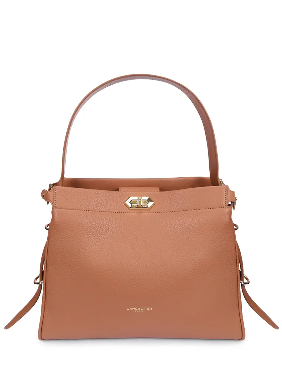 

Сумка кожаная Mademoiselle, Коричневый, 572-106-CAMEL