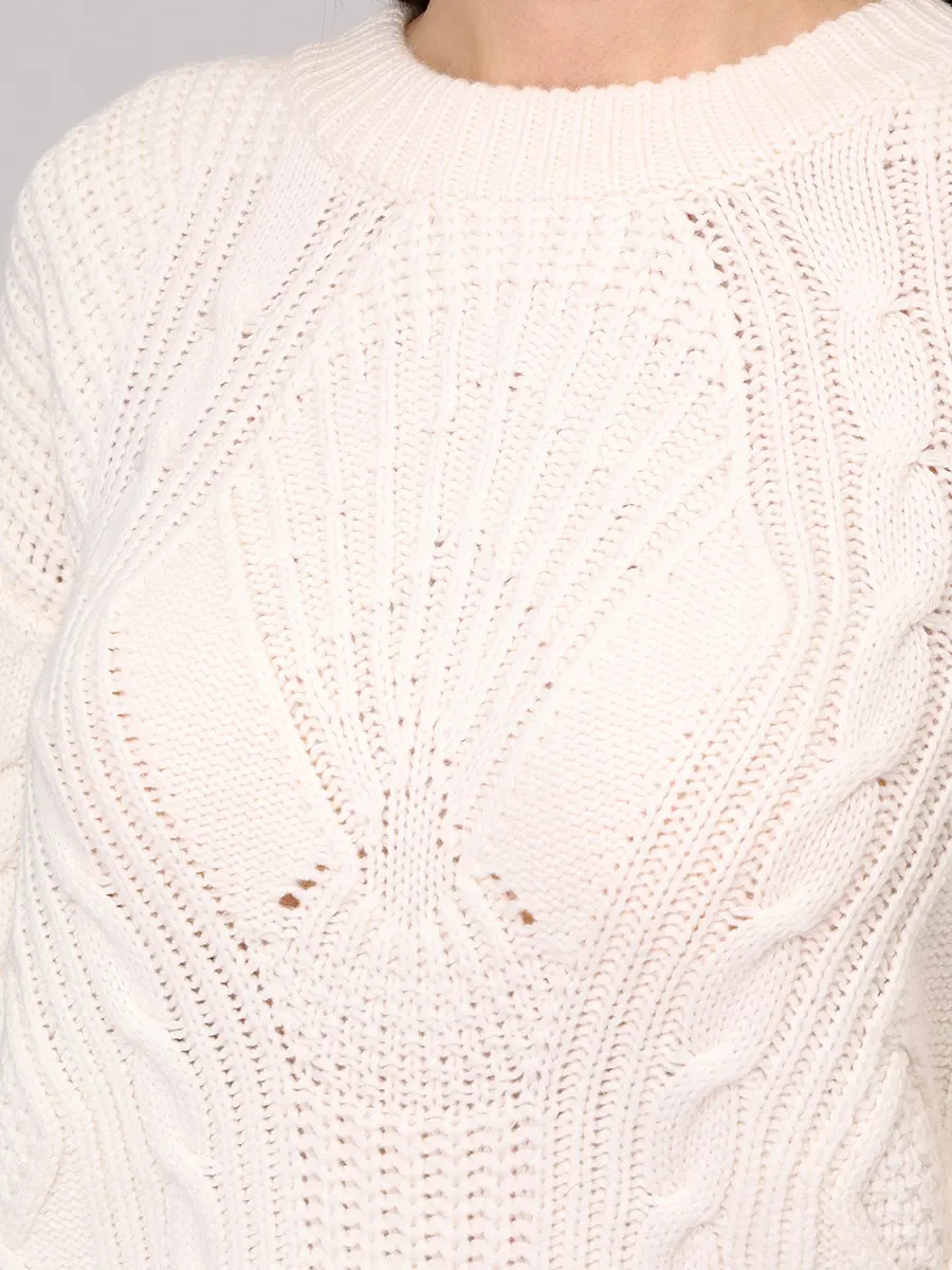 Джемпер шерстяной Silva LOULOU DE SAISON SILVA Белый  Фото 5