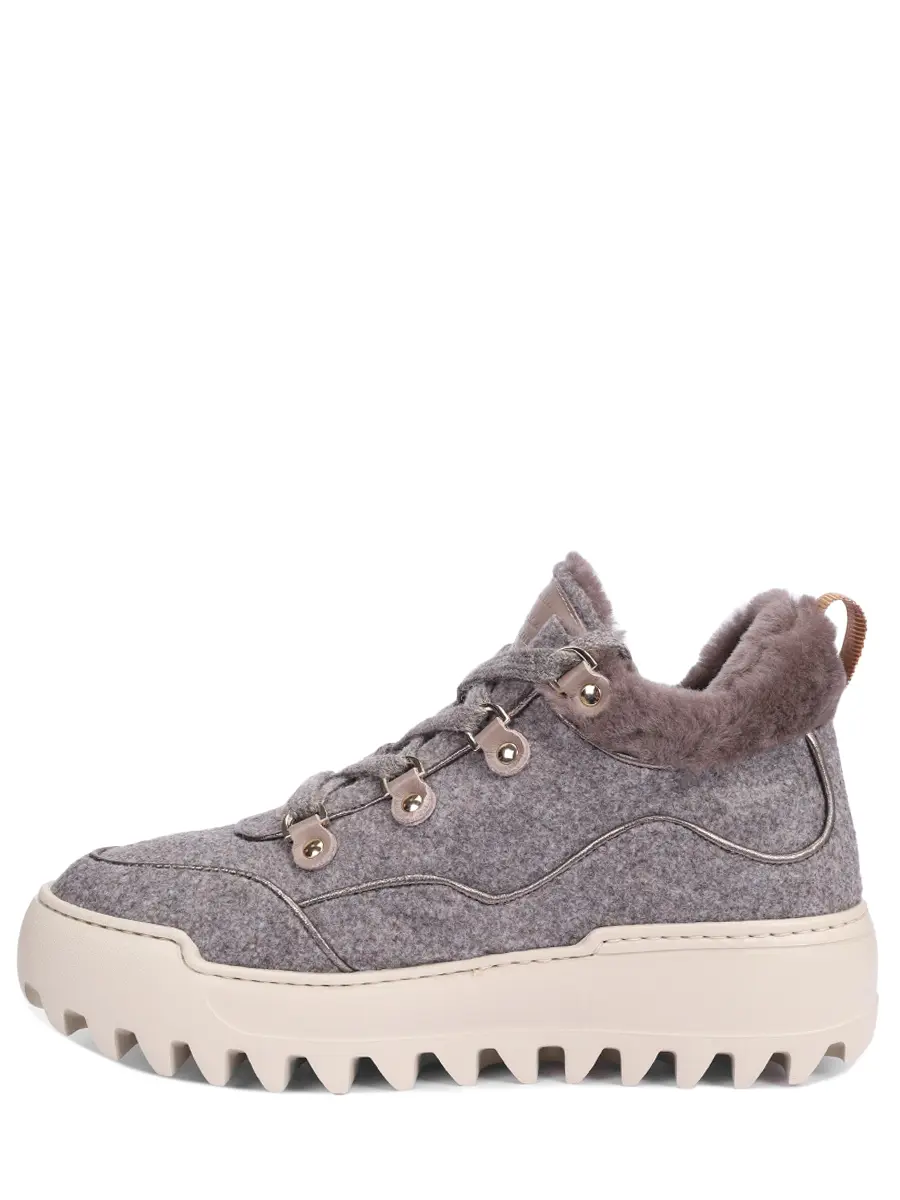 Ботинки текстильные на меху STOKTON S-631 Серый  Фото 3