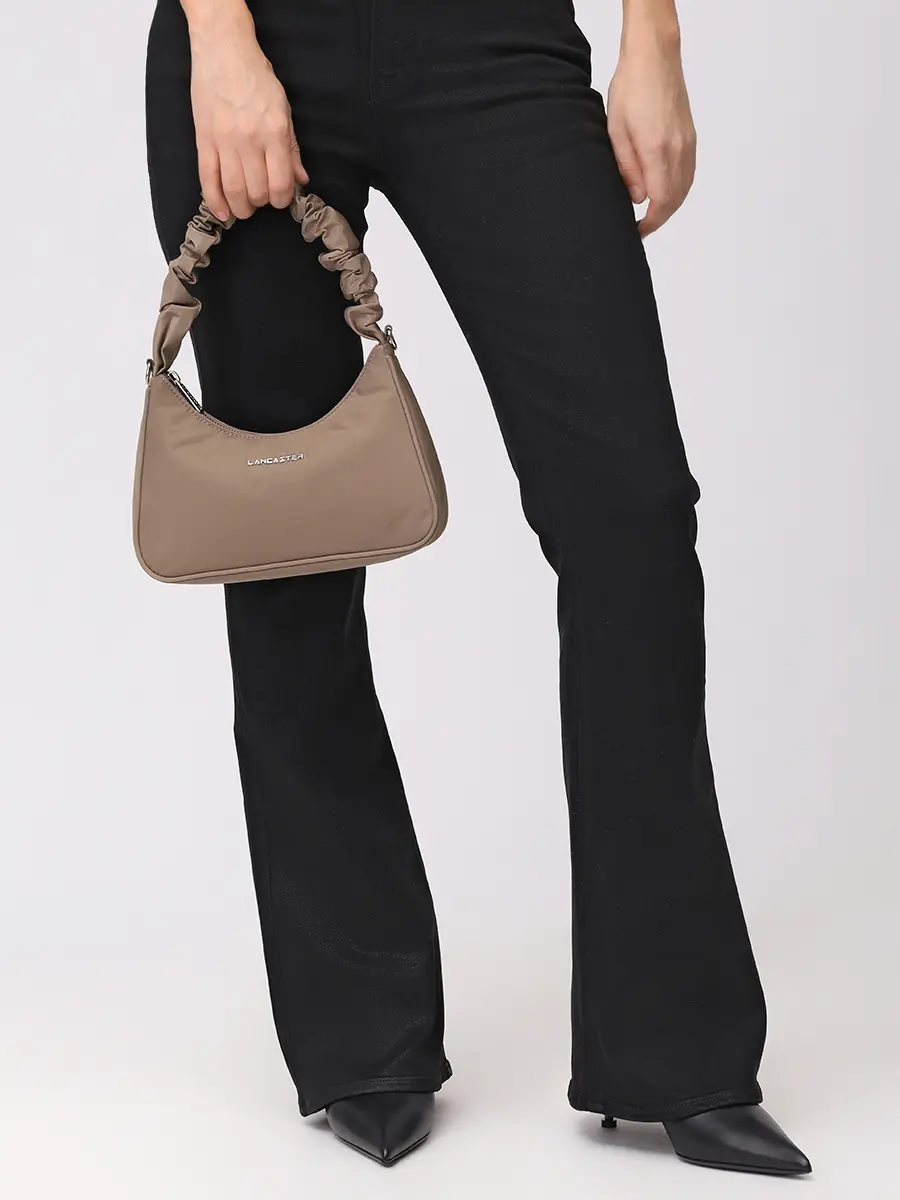 Сумка текстильная LANCASTER 510-73-GALETFON Коричневый  Фото 2