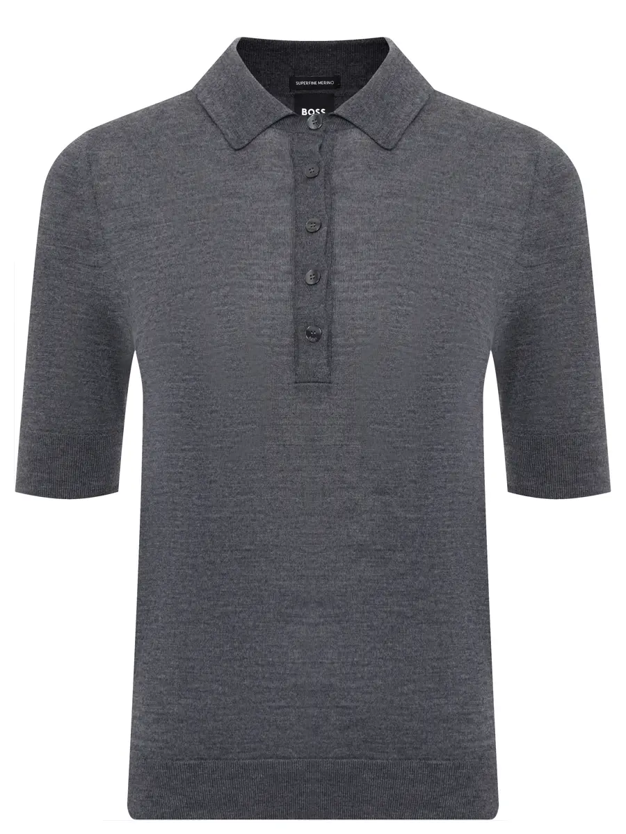 

Поло шерстяное, Серый, 50545015/022