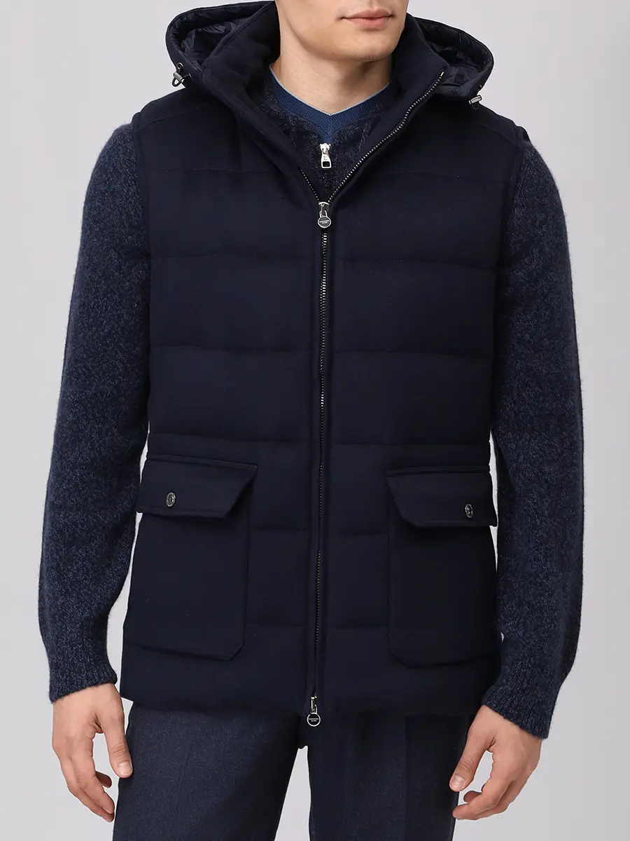 Жилет стеганый CASTANGIA LEUCA Синий  Фото 4