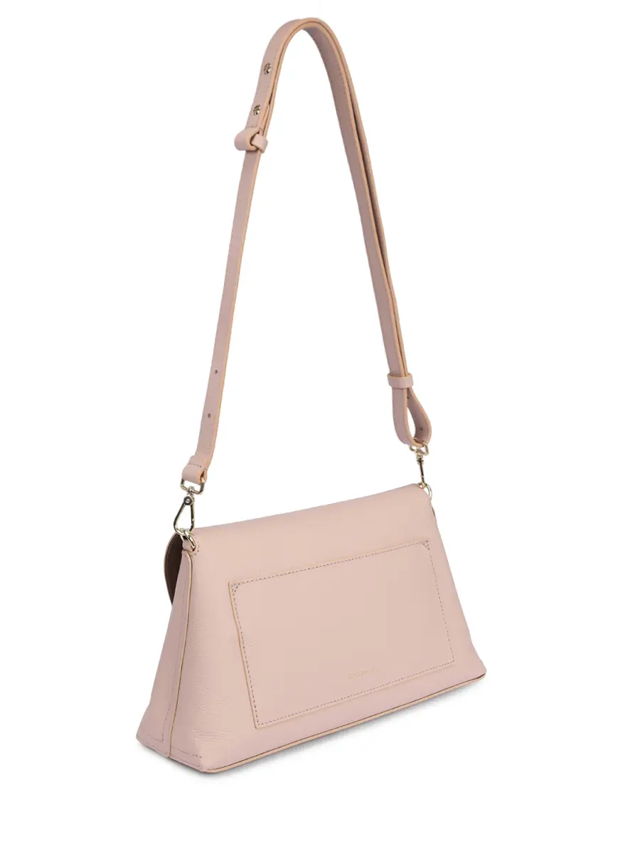 Сумка кожаная Nikla COCCINELLE E1 TOA 12 01 01/525 Бежевый  Фото 3