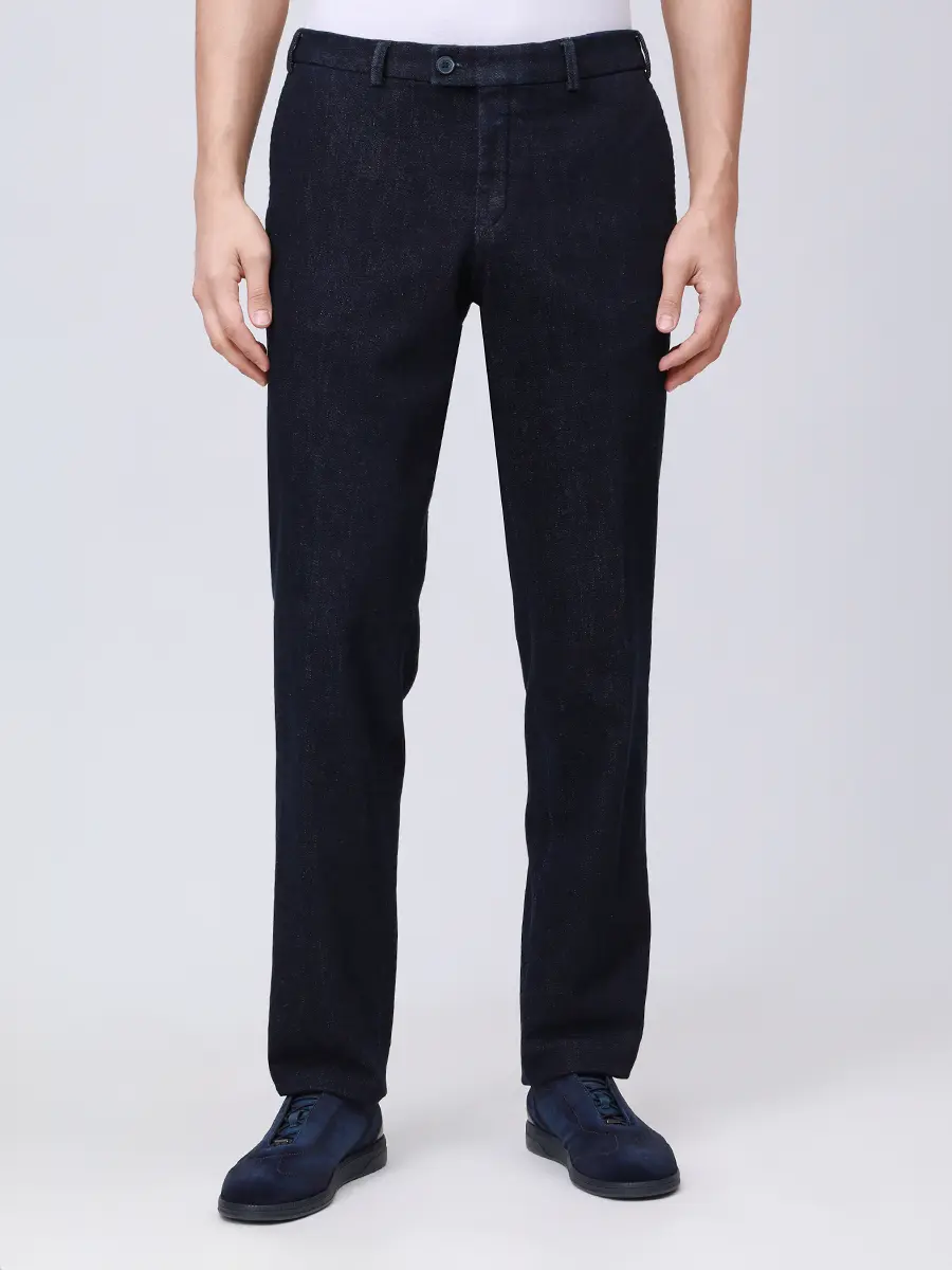 Джинсы Regular Fit хлопковые HILTL 76220/40/TILO Синий  Фото 4