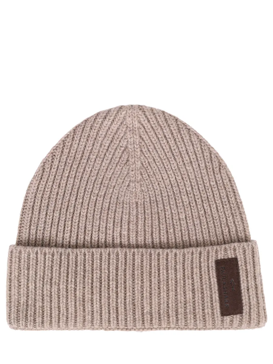 Шапка шерстяная PAUL & SHARK 14317151/207 Бежевый 