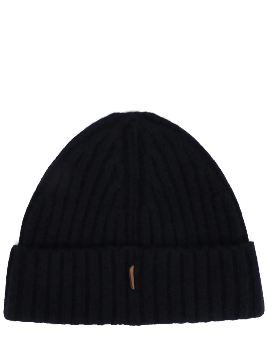 Шапка кашемировая BOSS 50551001/001 Черный  Фото 2
