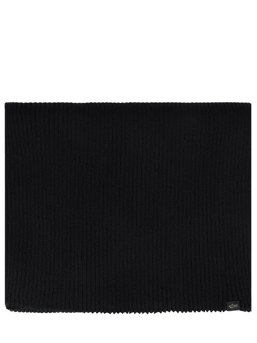Шарф шерстяной PAUL & SHARK 99311019/011 Черный 