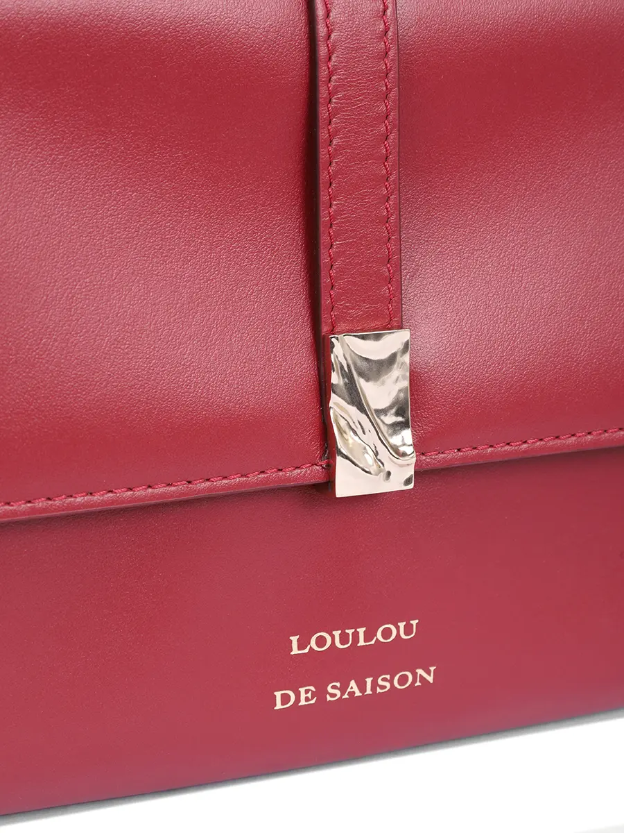Клатч кожаный Elmer LOULOU DE SAISON ELMER Красный  Фото 5