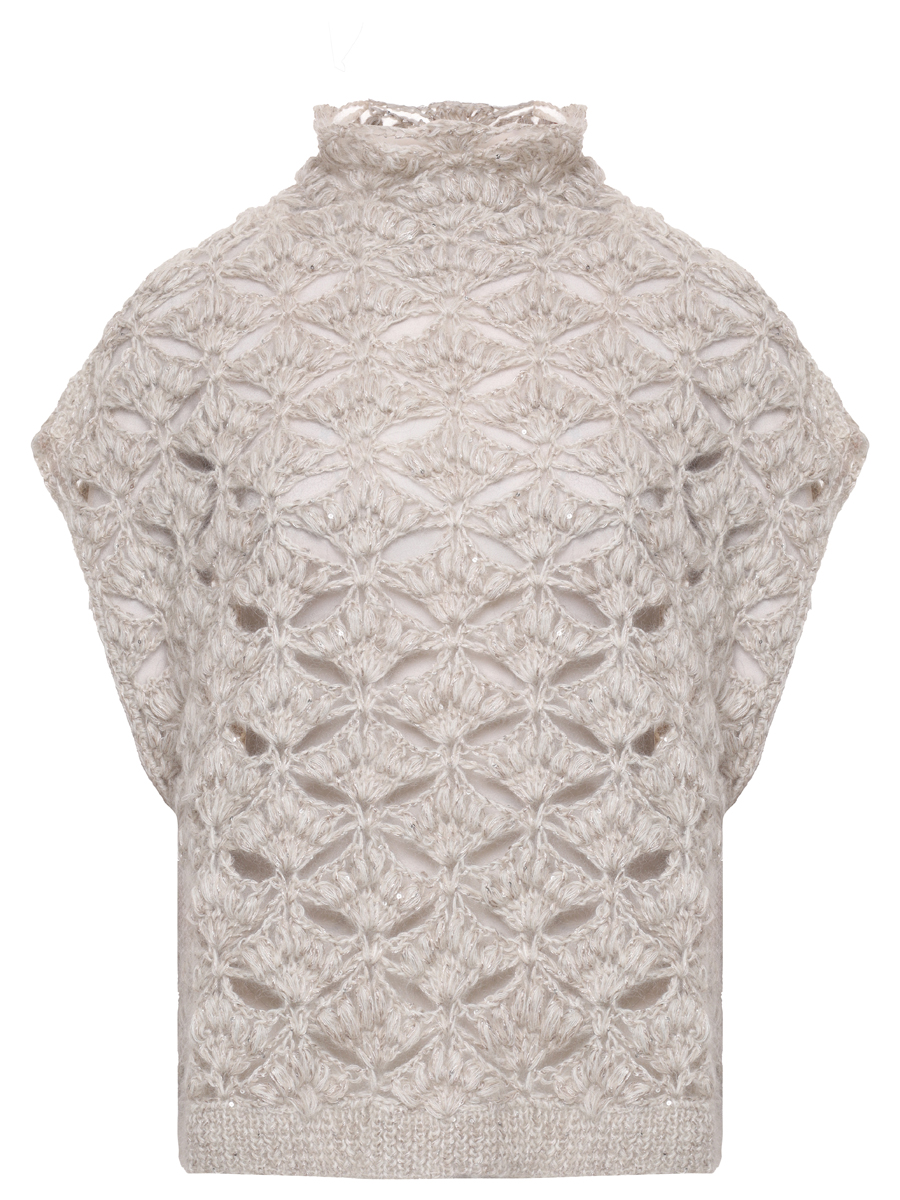 

Жилет из мохера, 41692P-40986-B1