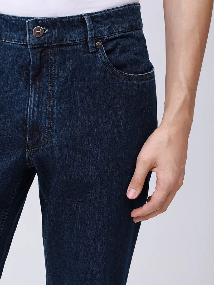 Джинсы Regular Fit хлопковые HILTL 74877/42/DUDE Синий  Фото 5