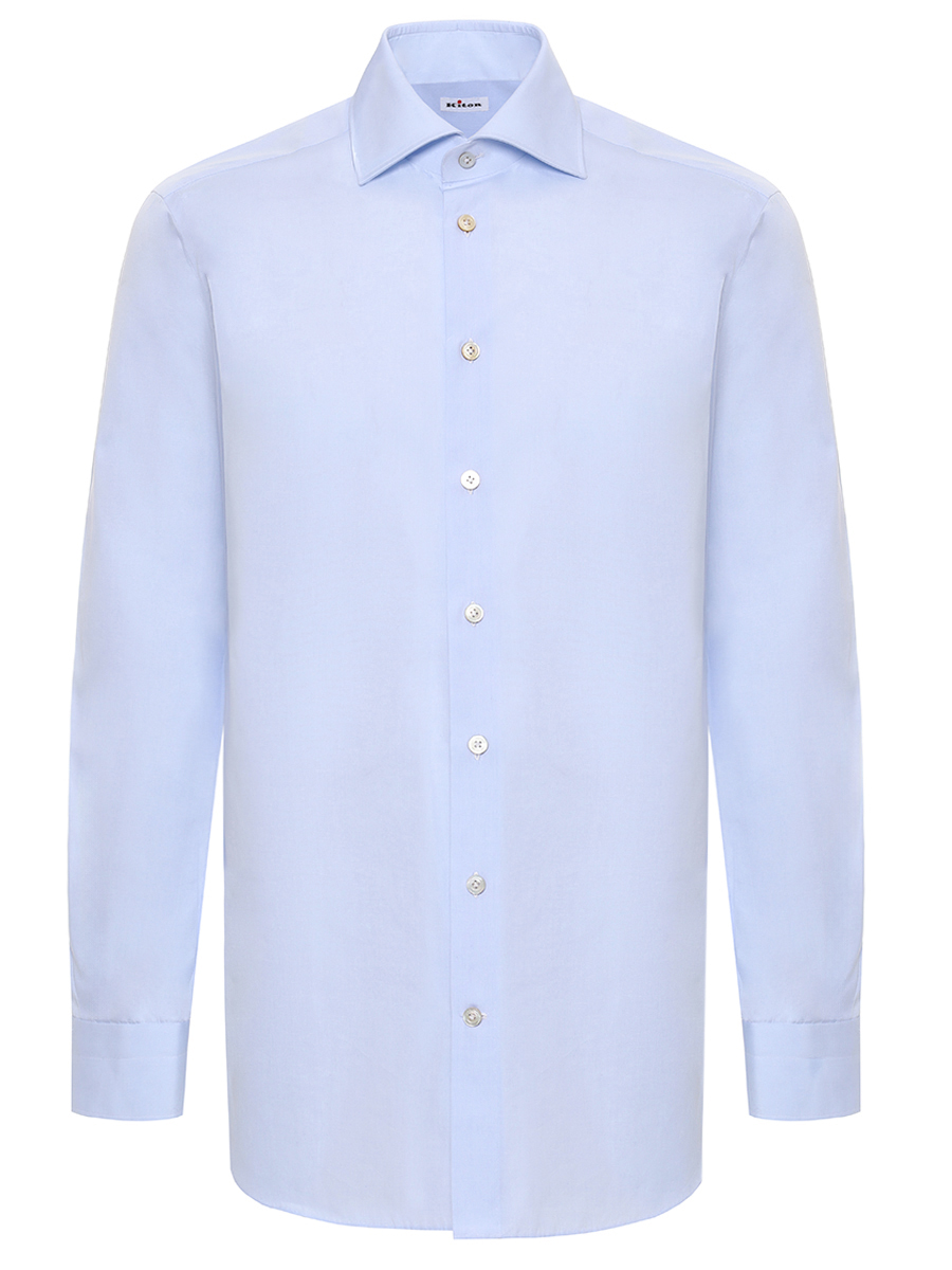 Рубашка Slim Fit хлопковая KITON