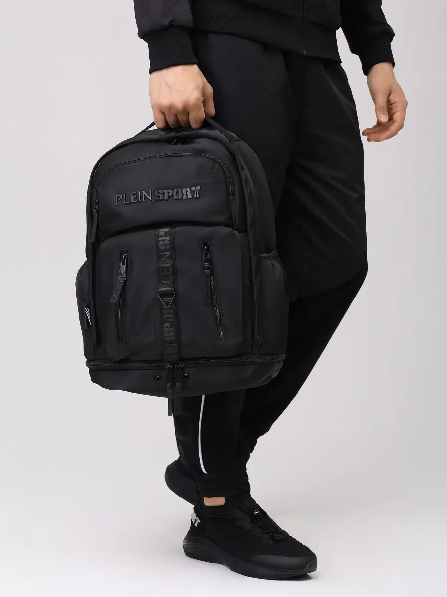 Рюкзак текстильный PLEIN SPORT UBA0124/02 Черный  Фото 2