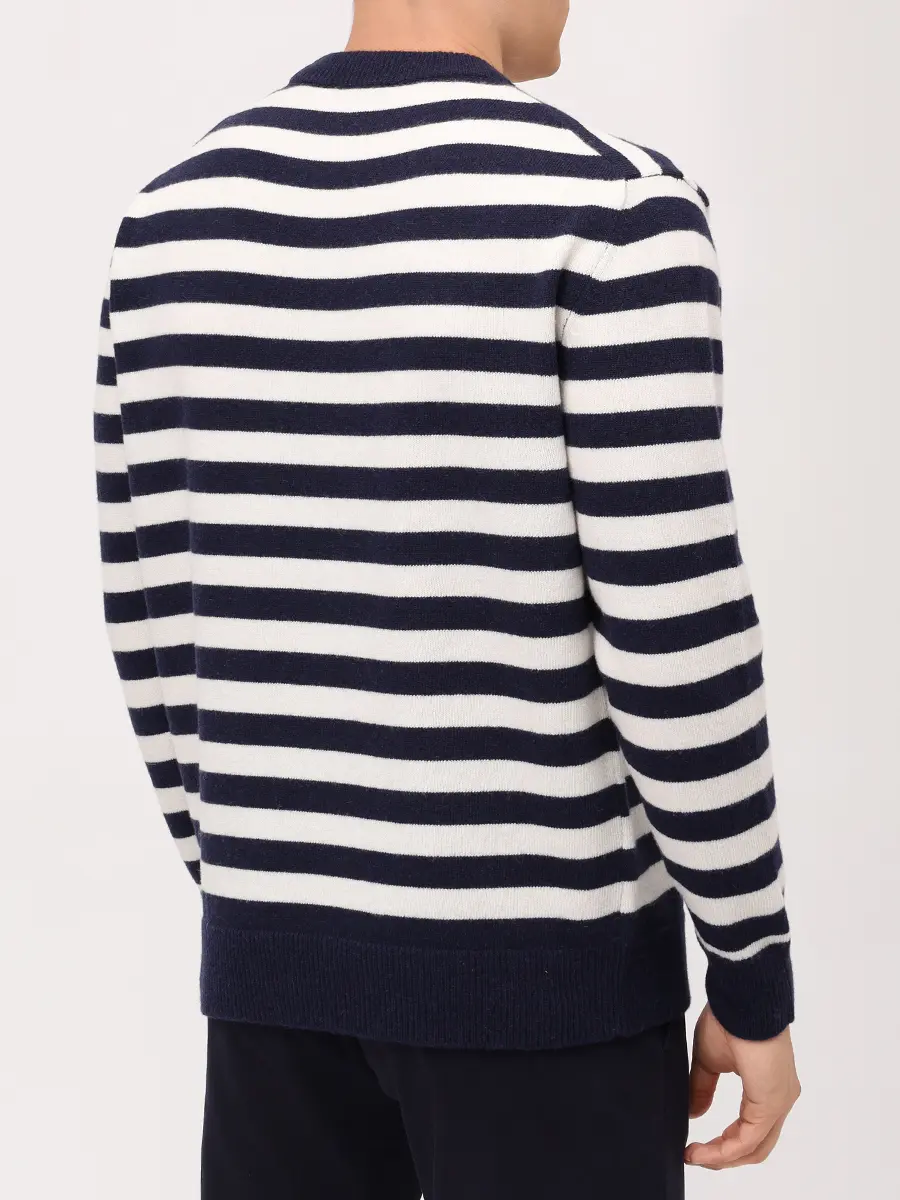 Джемпер шерстяной PAUL & SHARK 15311084/310 Белый  Фото 3