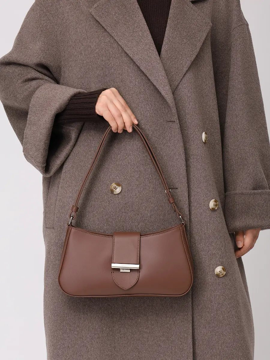 Сумка кожаная LANCASTER 531-041-MARRON Коричневый  Фото 2