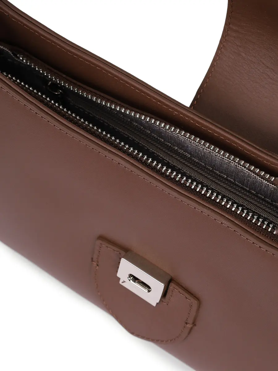 Сумка кожаная LANCASTER 531-041-MARRON Коричневый  Фото 4