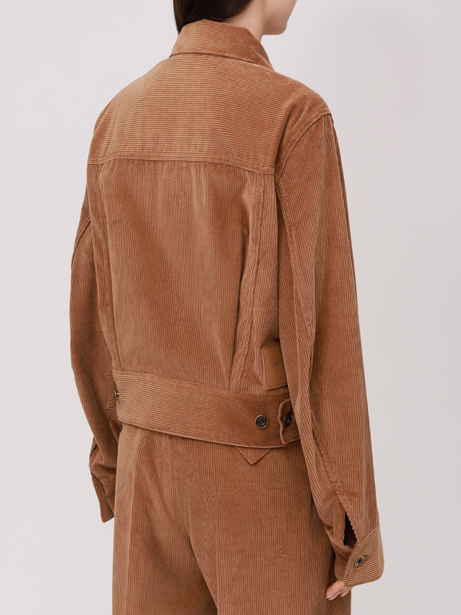 

Куртка вельветовая, Коричневый, JDM_H0033 080 T816A RW F85