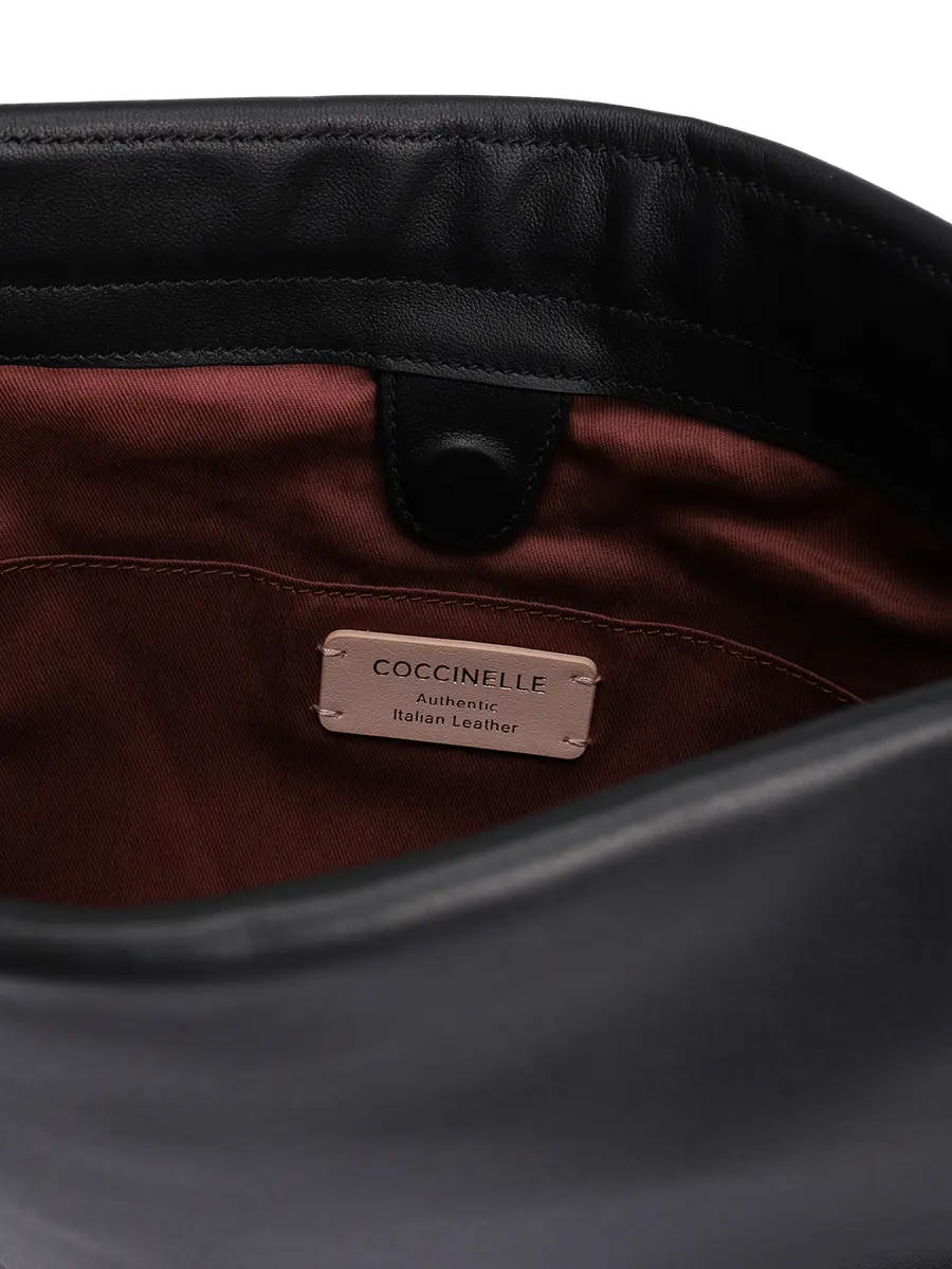 Сумка кожаная Dulse COCCINELLE E1 SS5 11 01 01/001 Черный  Фото 4