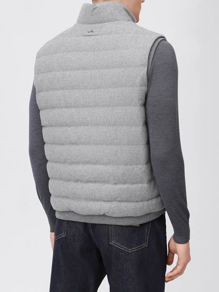 Жилет стеганый PAUL & SHARK 15312380/067 Серый  Фото 3