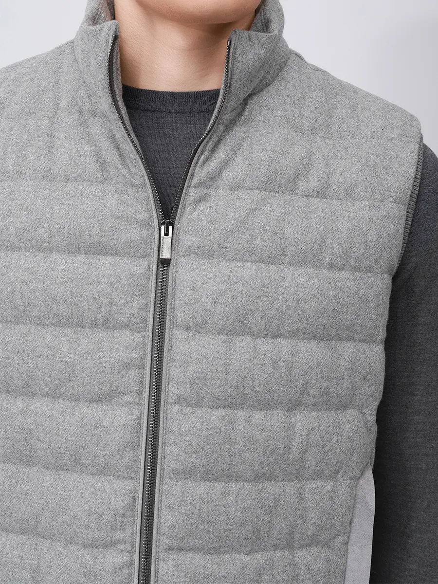 Жилет стеганый PAUL & SHARK 15312380/067 Серый  Фото 5