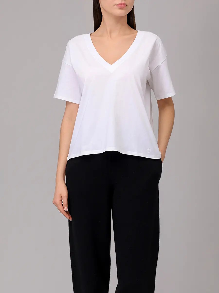 Футболка хлопковая Faaa LOULOU DE SAISON FAAA LDS Белый  Фото 2