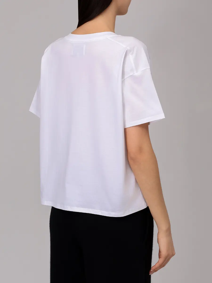 Футболка хлопковая Faaa LOULOU DE SAISON FAAA LDS Белый  Фото 3