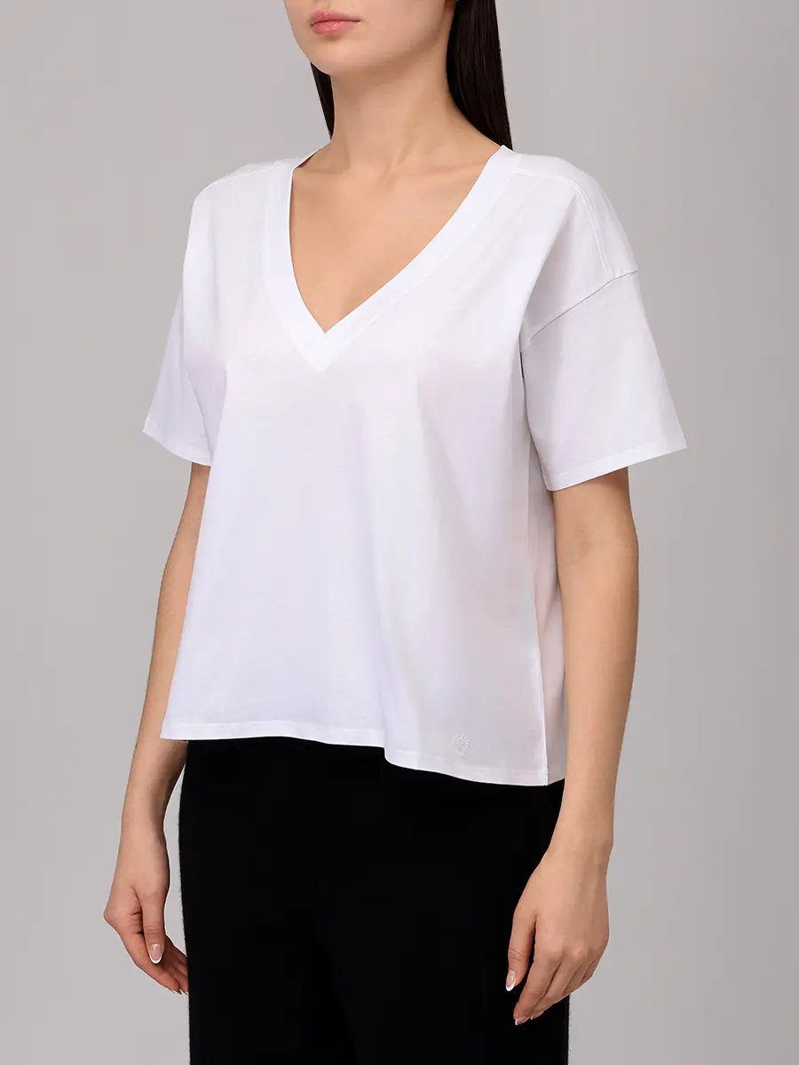 Футболка хлопковая Faaa LOULOU DE SAISON FAAA LDS Белый  Фото 4