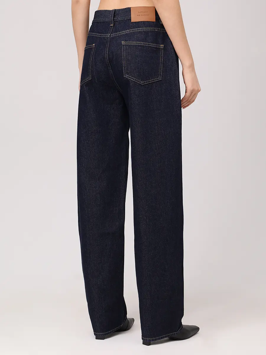 Джинсы хлопковые Samur LOULOU DE SAISON SAMUR LDS Синий  Фото 3