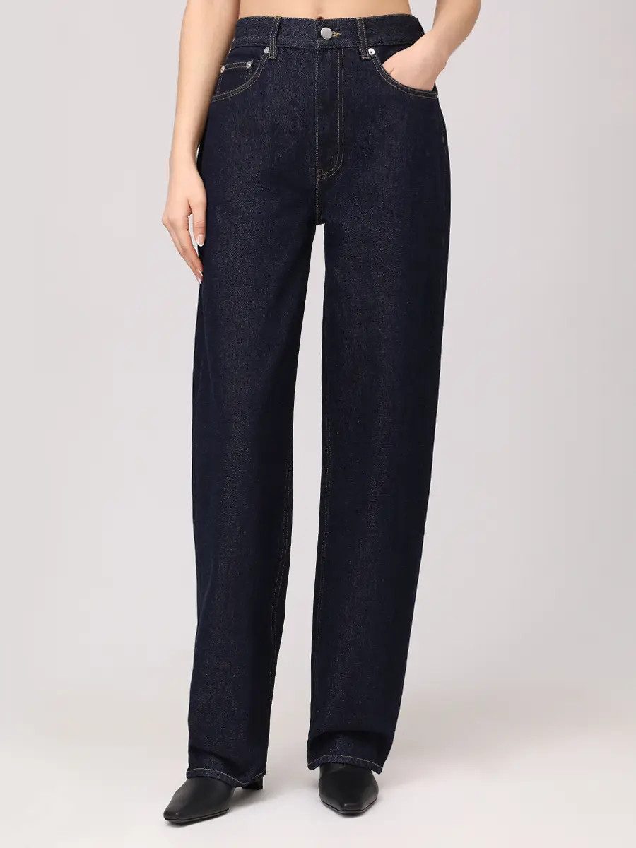 Джинсы хлопковые Samur LOULOU DE SAISON SAMUR LDS Синий  Фото 4