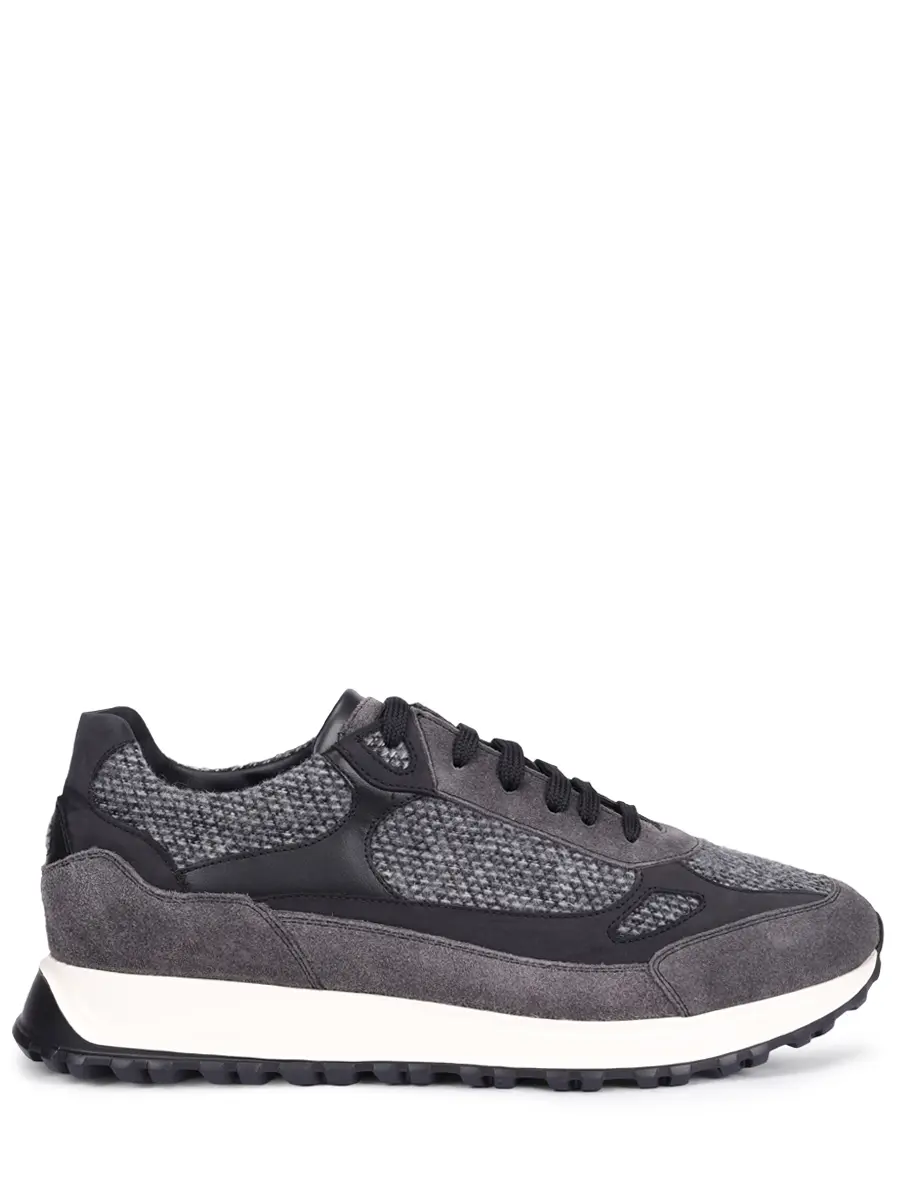 Кроссовки комбинированные на байке ALDO BRUE` ABS143U-CVVNTPVT-453 Серый 