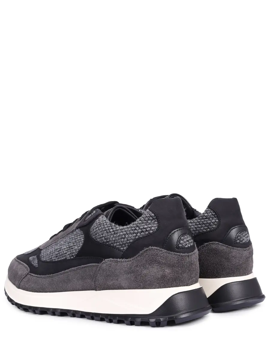 Кроссовки комбинированные на байке ALDO BRUE` ABS143U-CVVNTPVT-453 Серый  Фото 4