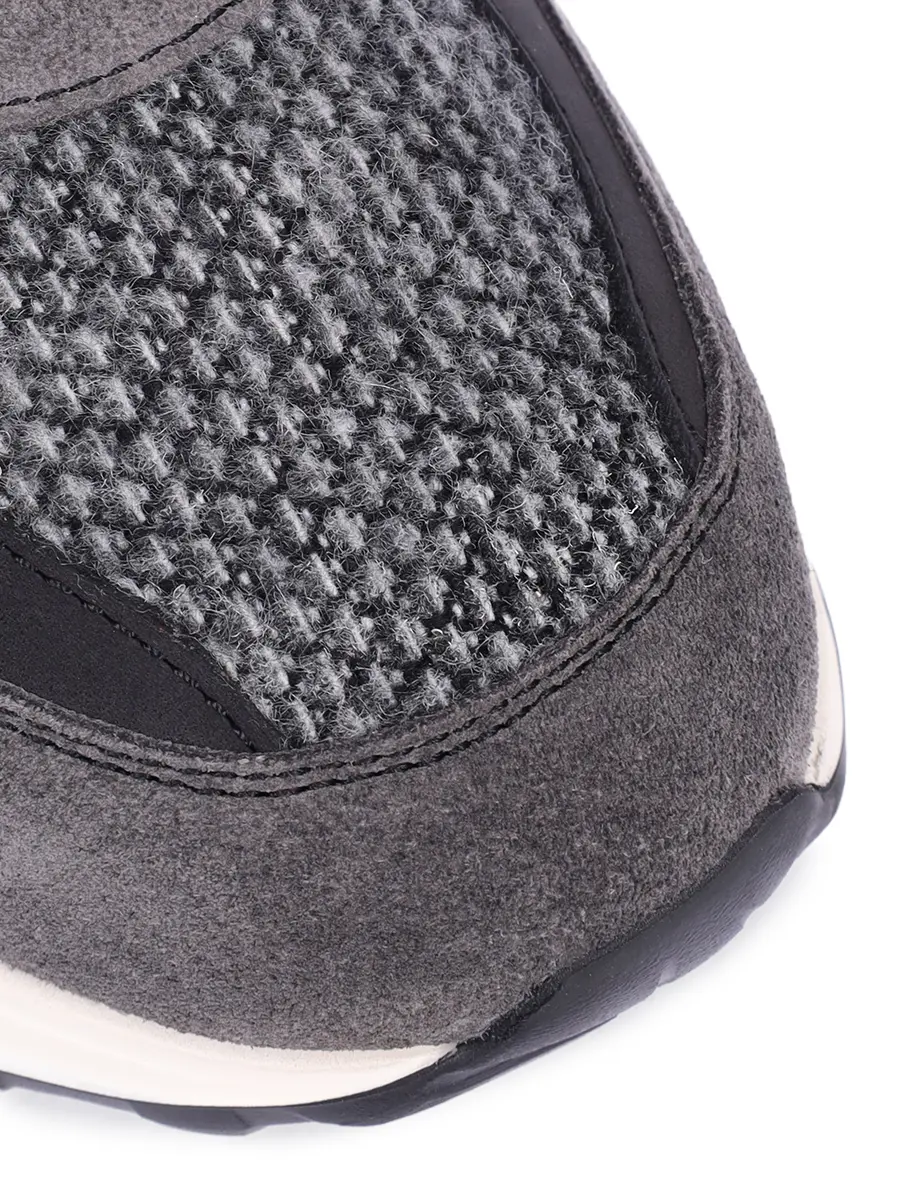 Кроссовки комбинированные на байке ALDO BRUE` ABS143U-CVVNTPVT-453 Серый  Фото 5