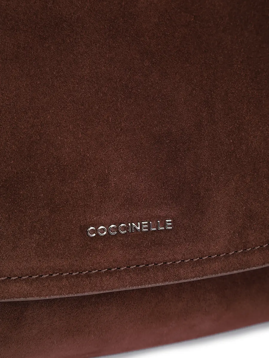 Сумка замшевая Rebekka COCCINELLE E1 T96 15 01 01/W20 Коричневый  Фото 5