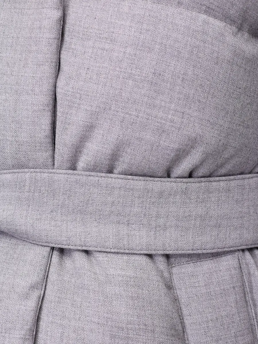 Пуховик стеганый HETREGO 8P753 F 25W016 GGM CELYN Серый  Фото 6