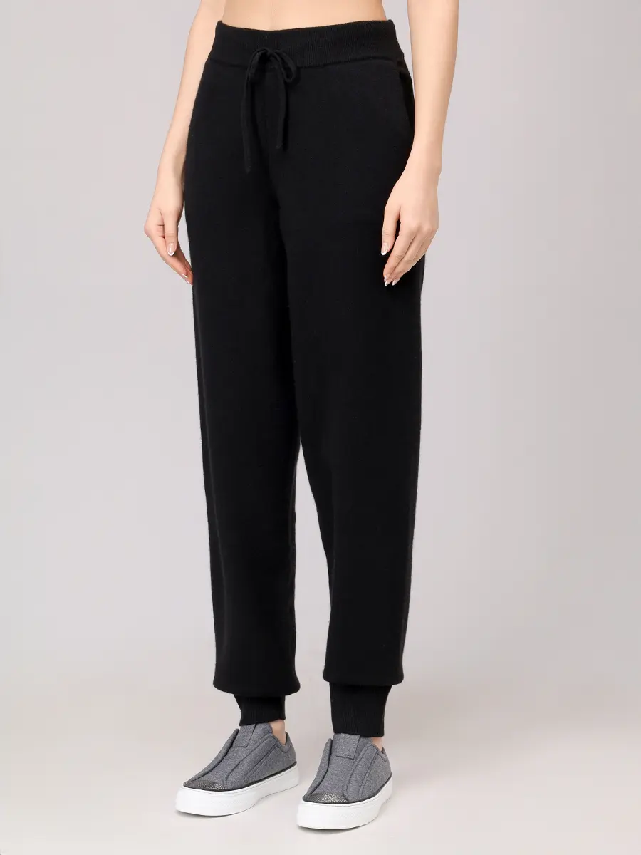 Брюки кашемировые Hespero LOULOU DE SAISON HESPERO LDS Черный  Фото 4