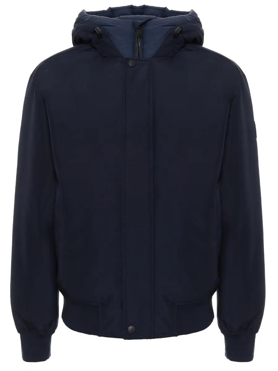 Куртка однотонная BOSS 50547099/404 Синий 