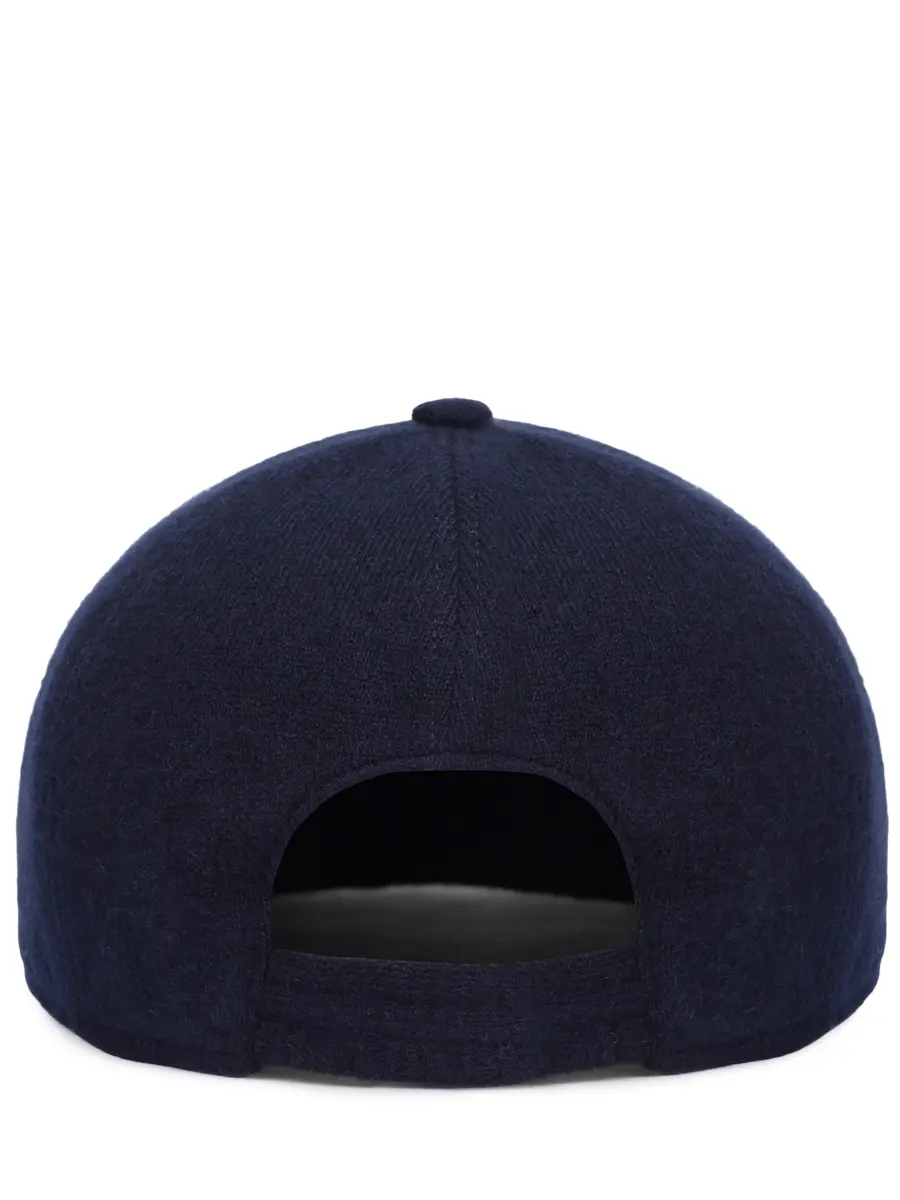 

Бейсболка кашемировая, Синий, 01065 SA25 400008/ Темно-