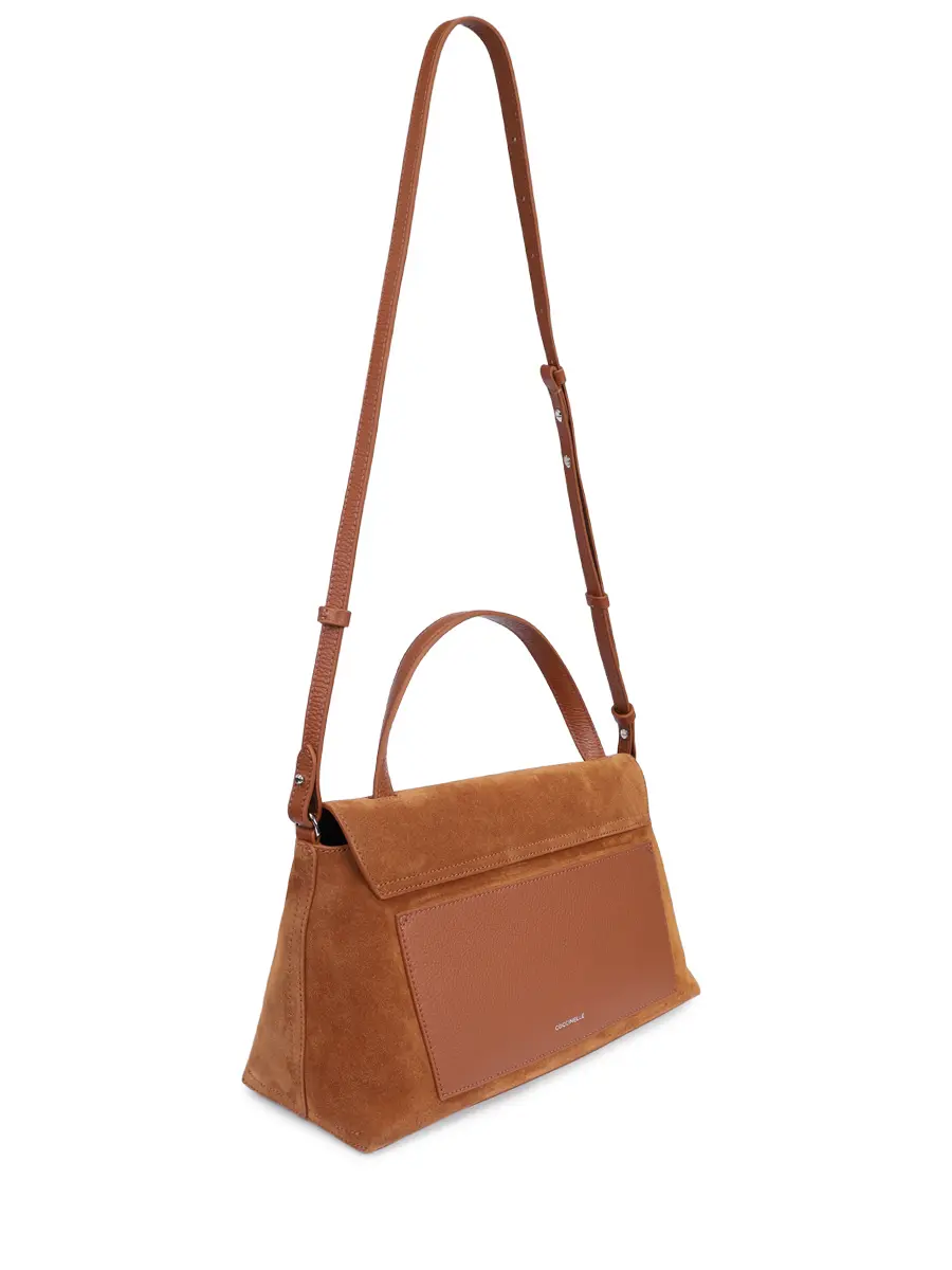 Сумка замшевая Nikla COCCINELLE E1 TOC 18 01 01/W11 Коричневый  Фото 3