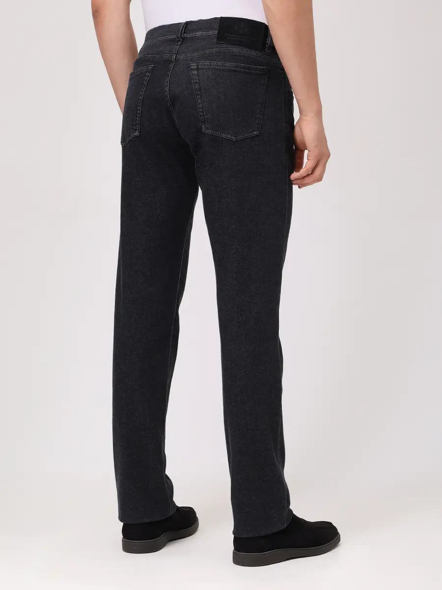 Джинсы Slim Fit хлопковые SCISSOR SCRIPTOR COSTANTINO T326 W1/ Темно- Серый  Фото 3