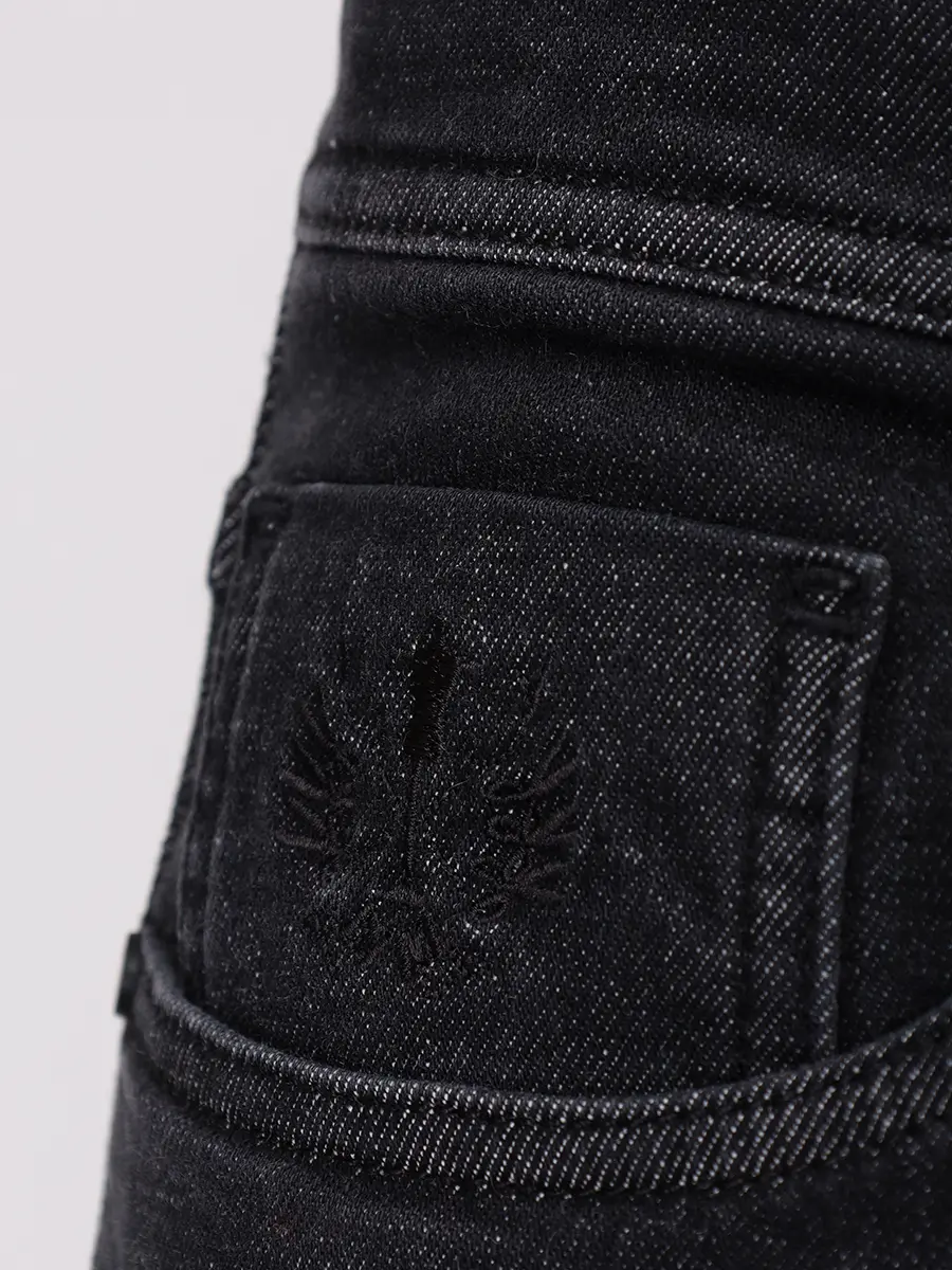 Джинсы Slim Fit хлопковые SCISSOR SCRIPTOR COSTANTINO T326 W1/ Темно- Серый  Фото 6