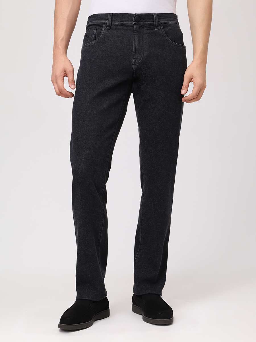 Джинсы Slim Fit хлопковые SCISSOR SCRIPTOR COSTANTINO T326 W1/ Темно- Серый  Фото 4