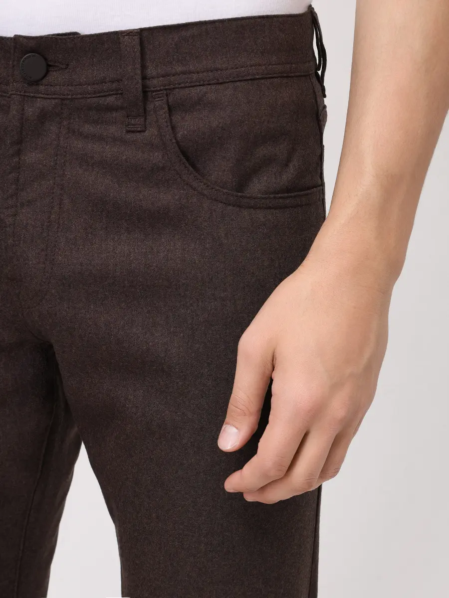 

Чиносы Regular Fit шерстяные, Коричневый, COSTANTINO T127 34