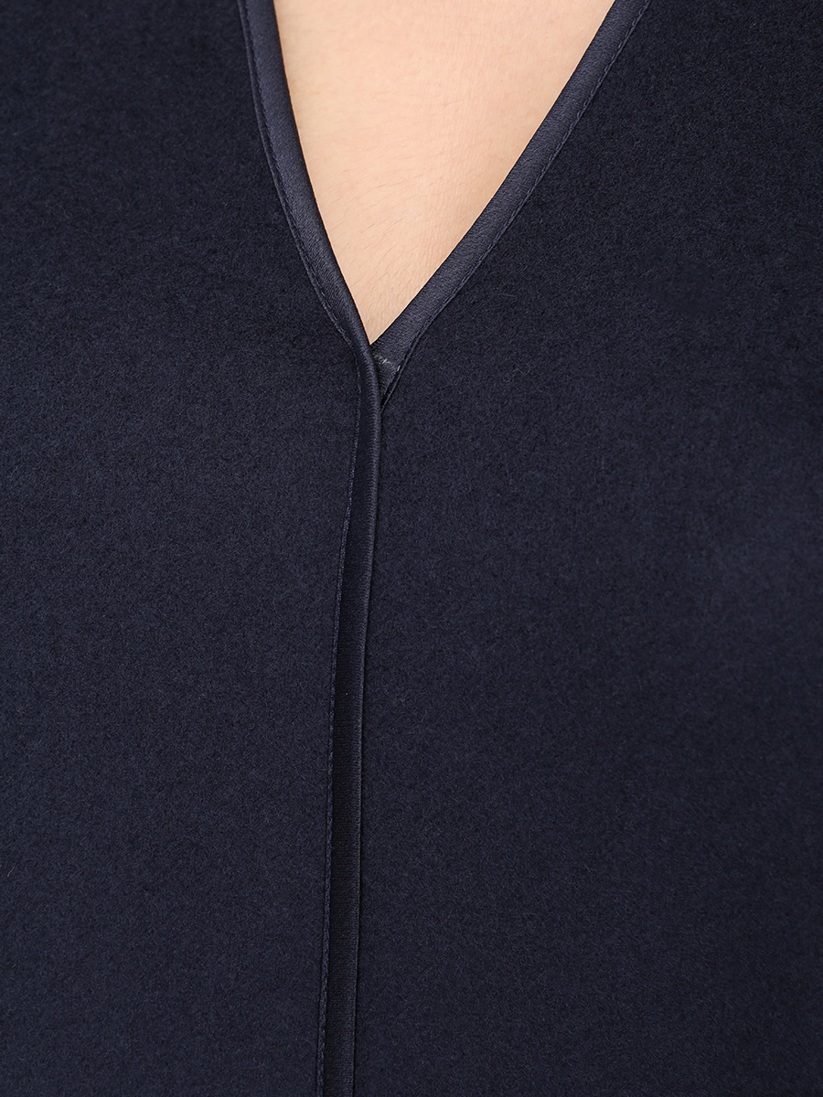 Платье шерстяное ANTONELLI FIRENZE P6486-898C-811 Синий  Фото 6