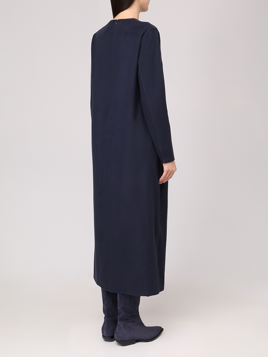 Платье шерстяное ANTONELLI FIRENZE P6486-898C-811 Синий  Фото 3